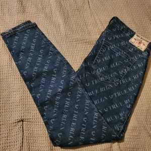 True Religion Halle Mid rise super skinny